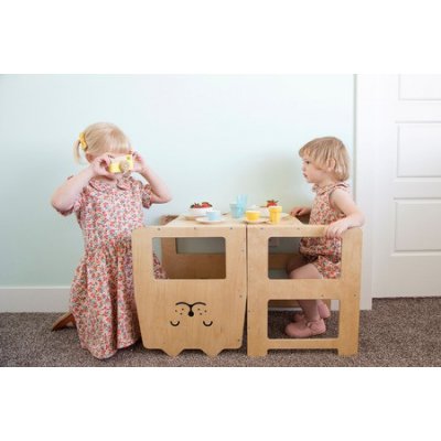 Craffox multifunkční učící věž přírodní - Medvěd - obrázek