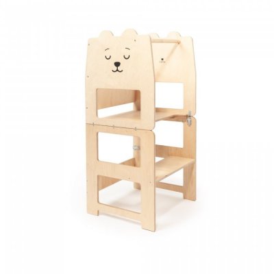 Craffox multifunkční učící věž přírodní - Medvěd - obrázek
