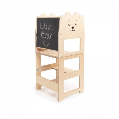 Craffox multifunkční učící věž přírodní - Medvěd - obrázek