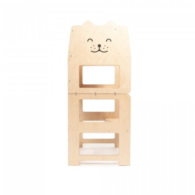 Craffox multifunkční učící věž přírodní - Kočka - obrázek