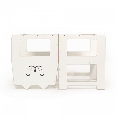 Craffox multifunkční učící věž bílá - Kočka - obrázek