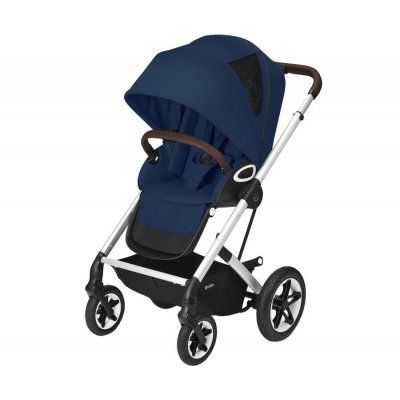 Cybex Talos S Lux - Navy Blue/stříbrná konstrukce 2022