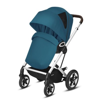 Cybex Talos S Lux - River Blue/stříbrná konstrukce 2022 - obrázek