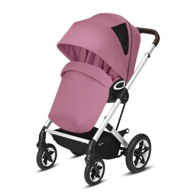 Cybex Talos S Lux - Magnolia Pink/stříbrná konstrukce 2022 - obrázek