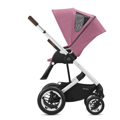 Cybex Talos S Lux - Magnolia Pink/stříbrná konstrukce 2022 - obrázek
