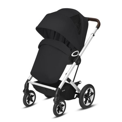 Cybex Talos S Lux - Deep Black/stříbrná konstrukce 2022 - obrázek