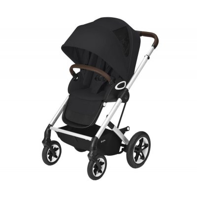 Cybex Talos S Lux - Deep Black/stříbrná konstrukce 2022