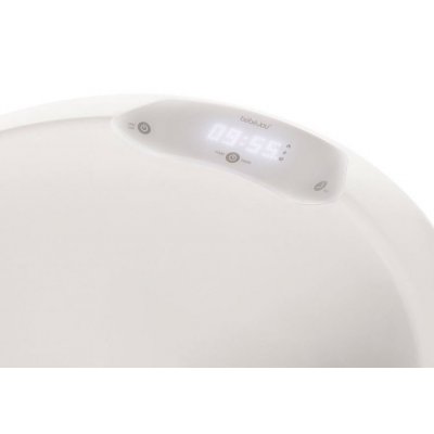 Bébé Jou sada digitální vaničky a stojanu Sense Edition - White/White - obrázek