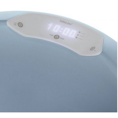 Bébé Jou sada digitální vaničky a stojanu Sense Edition - Celestial Blue/White - obrázek