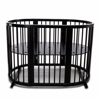 Mimiko kulatá postýlka 9v1 Round - Wenge - obrázek