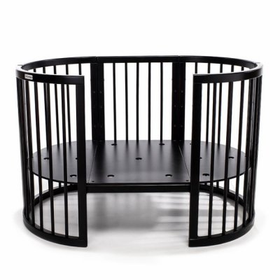 Mimiko kulatá postýlka 9v1 Round - Wenge - obrázek