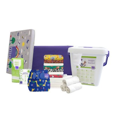 Bambino Mio sada plenek Mioduo starter set  - Safari Celebration