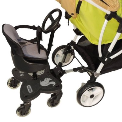 Eichhorn board Cozy C Rider se sedátkem a volantem - obrázek