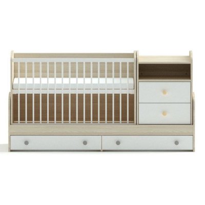 Faktum Kombi postýlka Colette 70 x 120 cm - Bílá