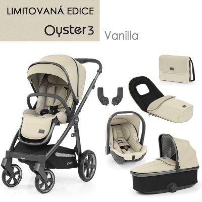 BabyStyle Oyster 3 luxusní set  6 v 1 Limitovaná edice - Vanilla 2022