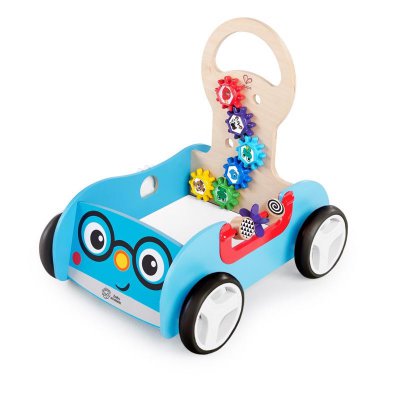 Baby Einstein dřevěná aktivní vlečka Discovery Buggy - 12 m+
