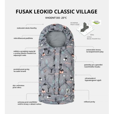 Leokid fusak Classic - Village - obrázek