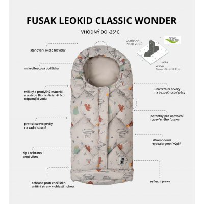 Leokid fusak Classic - Wonder - obrázek