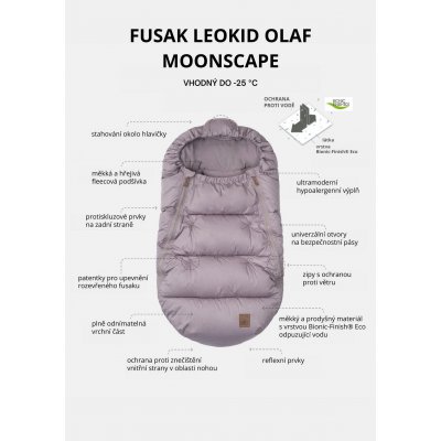 Leokid fusak Olaf - Moonscape - obrázek