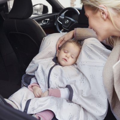 Voksi Poncho - Dark Grey Star - obrázek