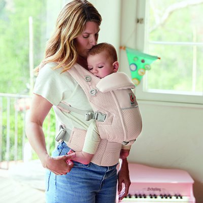Ergobaby nosítko Adapt Soft Flex Mesh - Pink Quartz - obrázek