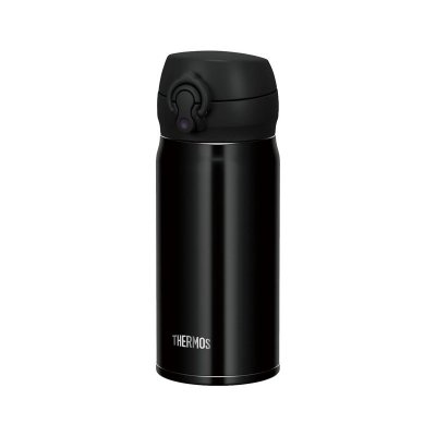Thermos mobilní termohrnek 350 ml - Metalicky černá - obrázek