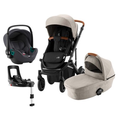 Britax Römer Smile III 4v1 (Baby-Safe 3 i-Size) - Pure Beige/Black 2023