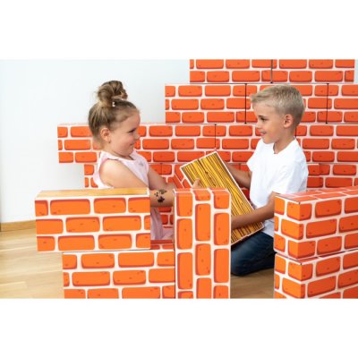 Malý stavitel Hravé cihličky - 25 ks - obrázek