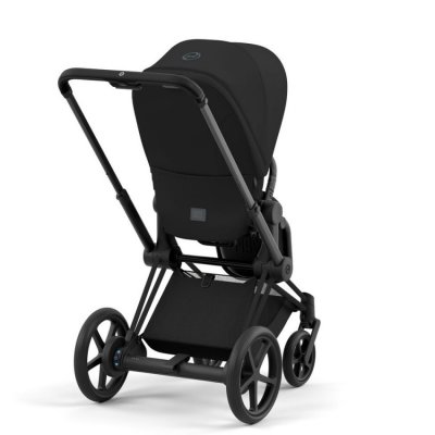 Cybex Platinum ePriam 2.0 podvozek + základ sportovního sezení - Matt Black - obrázek