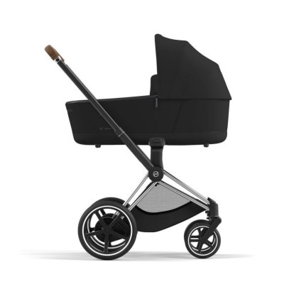 Cybex Platinum ePriam 2.0 podvozek + základ sportovního sezení - Chrome Brown - obrázek