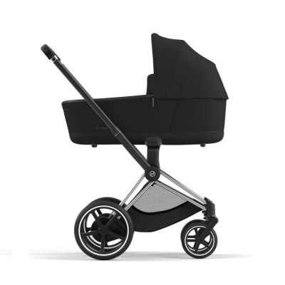 Cybex Platinum ePriam 2.0 podvozek + základ sportovního sezení - Chrome Black - obrázek