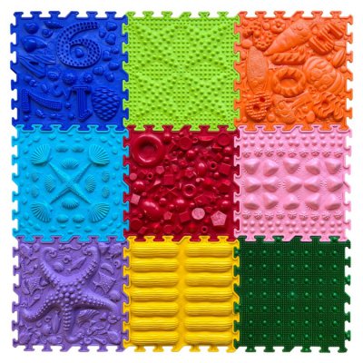 OrtoNature masážní ortopedická podložka Arizona - Měkká/Zelená - obrázek