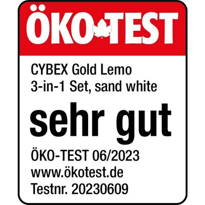 Cybex Gold Lemo 3v1 - Suede Grey - obrázek