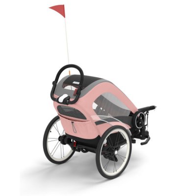 Cybex Zeno Bike - Silver Pink - obrázek