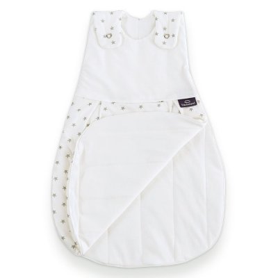 Träumeland spací pytel 3dílný set Liebmich - Sternchen grau, vel. 62/68 - obrázek