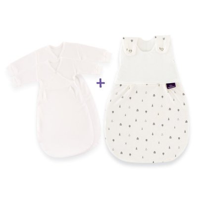 Träumeland spací pytel 3dílný set - Zuhause, vel. 50/56