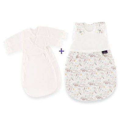 Träumeland spací pytel 3dílný set - Dschungel, vel. 68/74