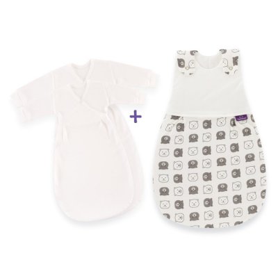 Träumeland spací pytel 3dílný set - Kleiner Bär, vel. 80/86