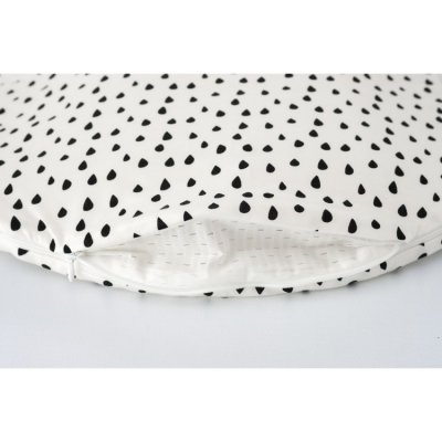 Träumeland vnější spací pytel Liebmich - Tropfen schwarz, vel. 50/56 - obrázek