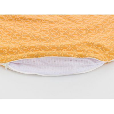 Träumeland vnější spací pytel Liebmich - Fische gold, vel. 80/86 - obrázek