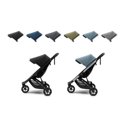 Thule Spring Stroller - Black - obrázek