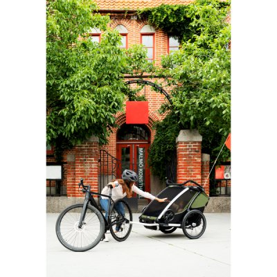 Thule Chariot Cab2 Double - Cypress Green - obrázek