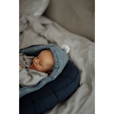 Mimiconcept Dětské hnízdo - Space Blue - obrázek