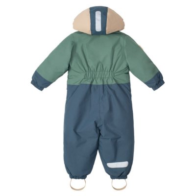 Leokid zimní kombinéza Color Block - Blue Shade, vel. 74 (9 - 12 měsíců) - obrázek