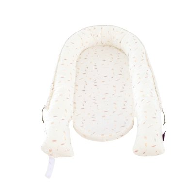 Träumeland hnízdečko Premium - Naturlieb Rosa - obrázek