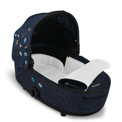 Cybex Platinum Mios Lux korba Jewels of Nature - Dark Blue - obrázek