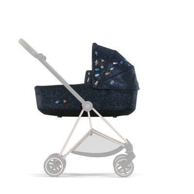 Cybex Platinum Mios Lux korba Jewels of Nature - Dark Blue - obrázek