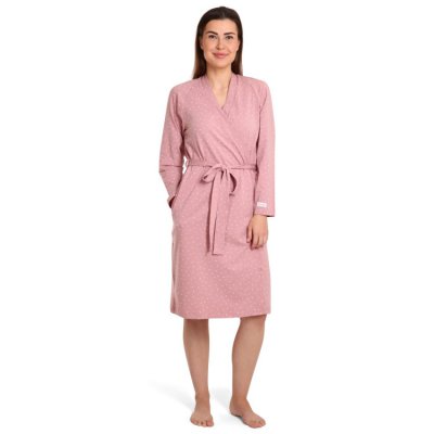 Moniel kimono/župan Dots - Růžový, vel. UNI - obrázek