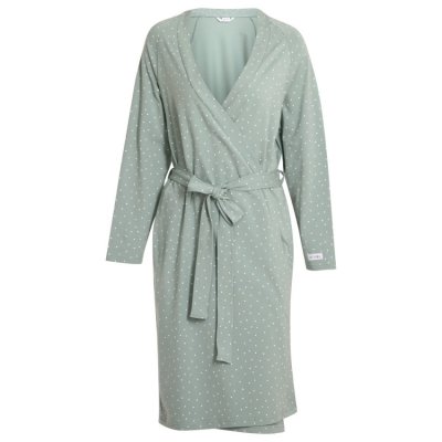 Moniel kimono/župan Dots - Mintový, vel. UNI