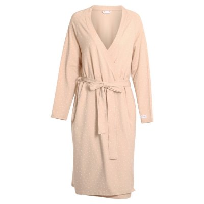 Moniel kimono/župan Dots - Béžový, vel. UNI